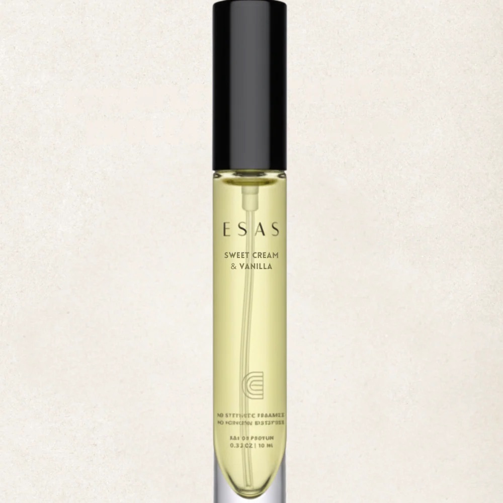 Esas sweet cream and vanilla fragrance